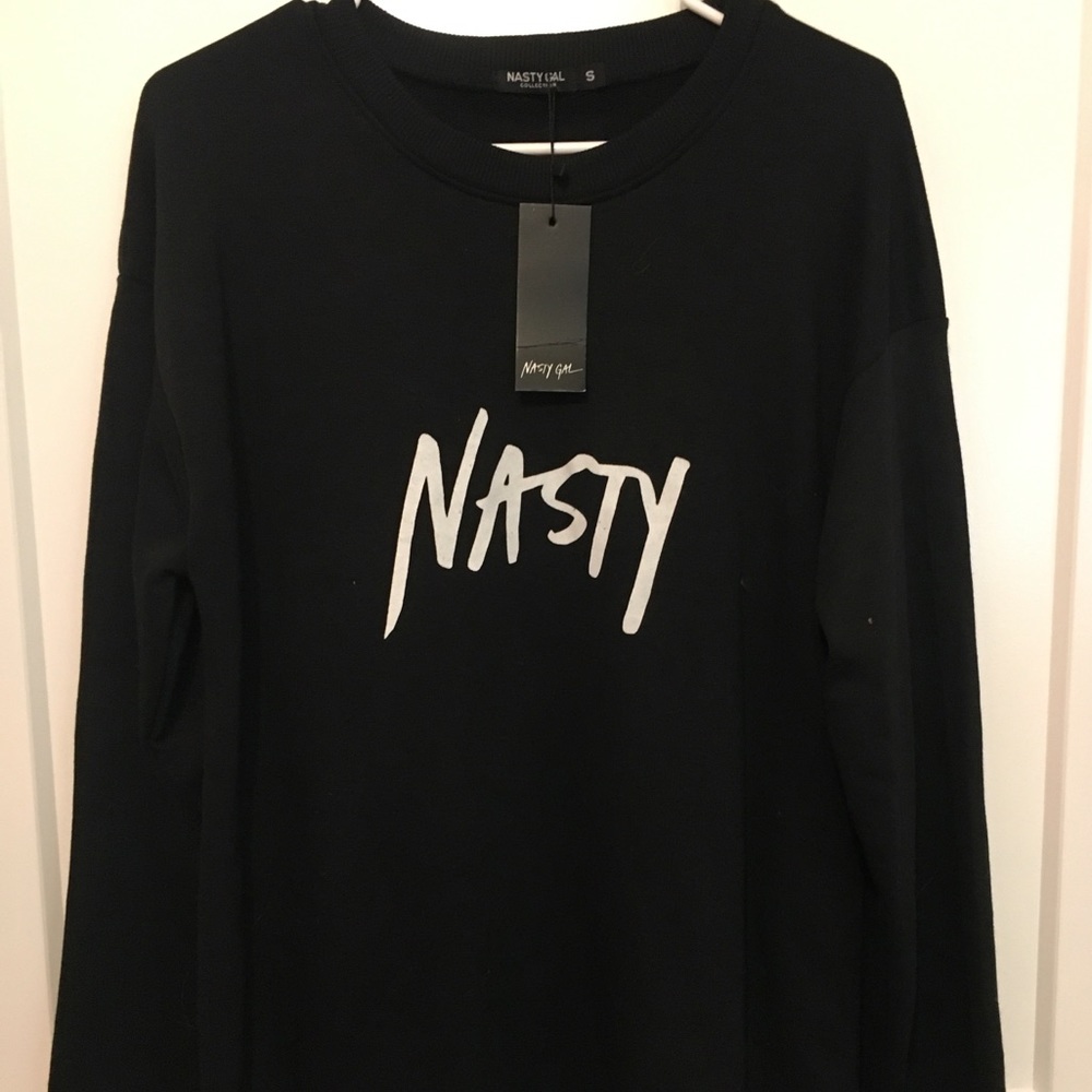 Nasty gal sweatshirt dress